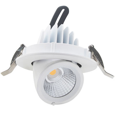 جودة  White Adjustable LED Recessed Lighting SCR Dimming 15W 5000K 110mm مصنع
