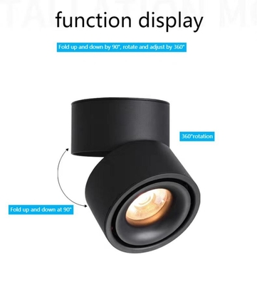 لمبة سبوت LED مصبوبة ذات ضغط عالي الصوديوم 7Ｗ سقف قابل للتعديل